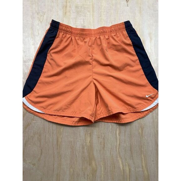 Nike Pants - Vintage 90’s Y2K Nike Running Shorts Orange Stripe Small 4-6 Blue White